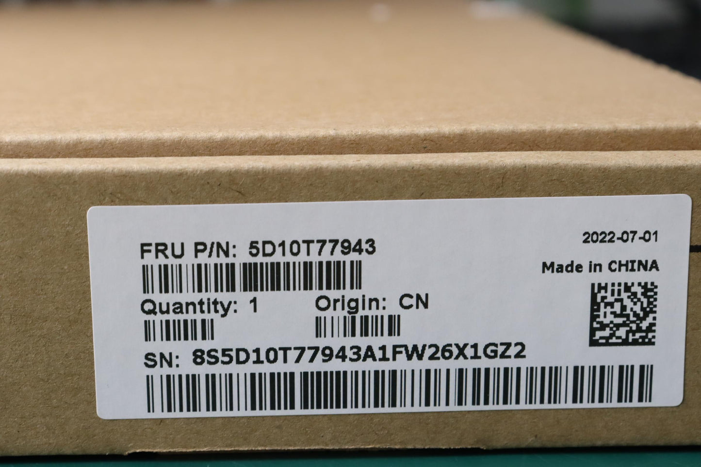 Lenovo 15.6" FHD Display, Non-Touch, Anti-Glare, IPS, 45% NTSC - 5D10T77943