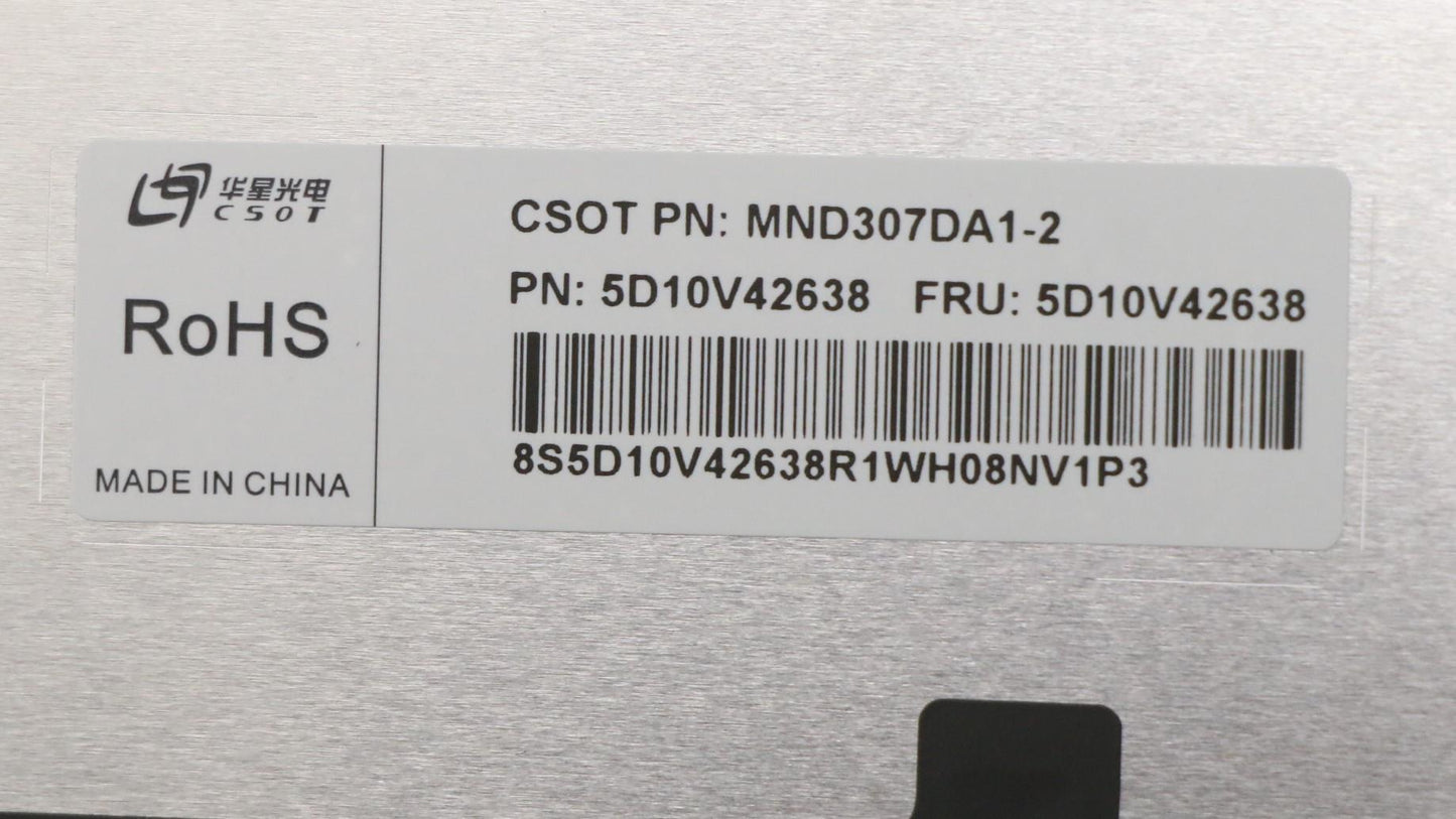 Lenovo 13.3" QHD Display, Anti-Glare, IPS, 300nit - 5D10V42638