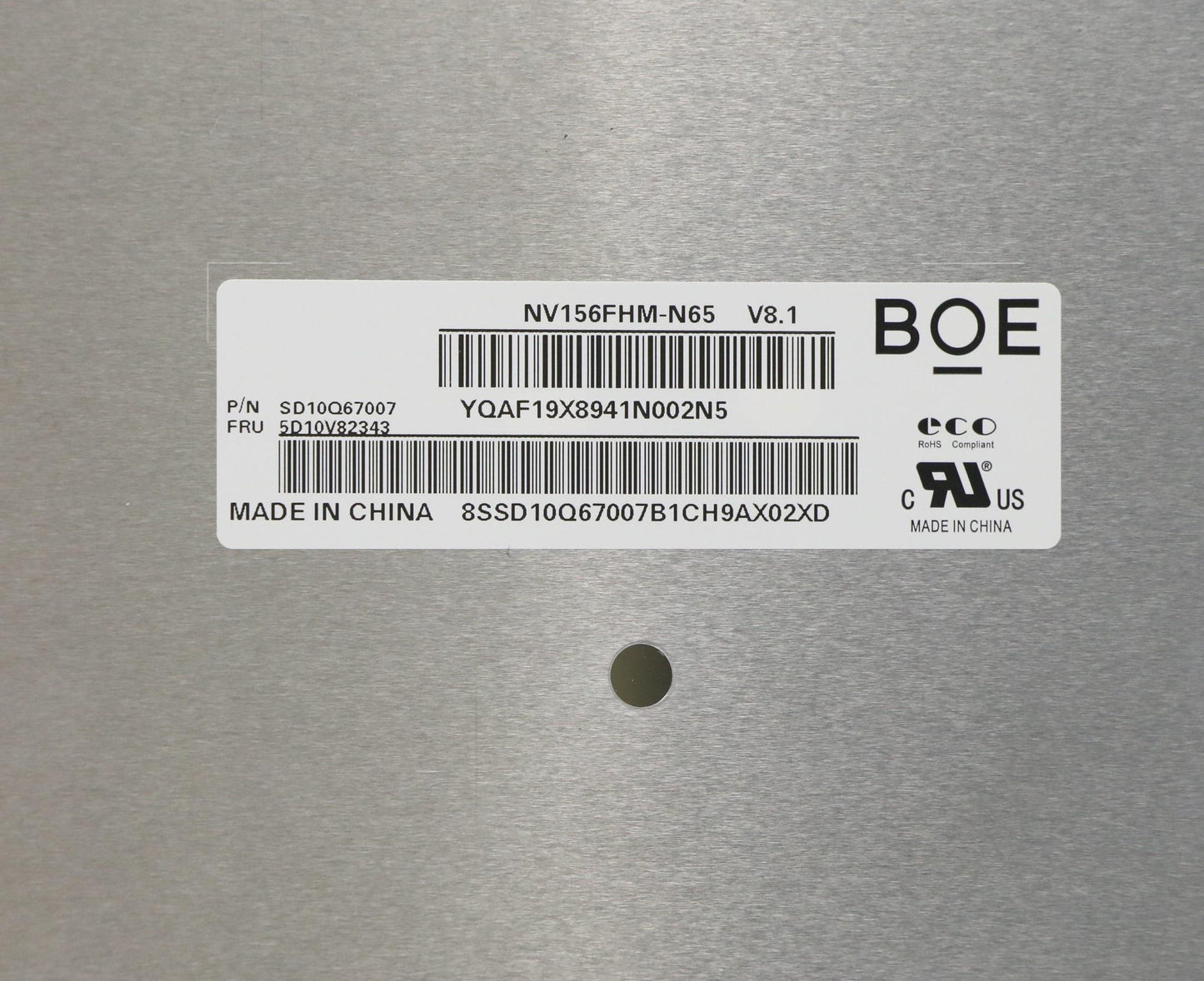 Lenovo Display, 15.6", FHD, Anti-Glare, IPS, 500nit - 5D10V82343