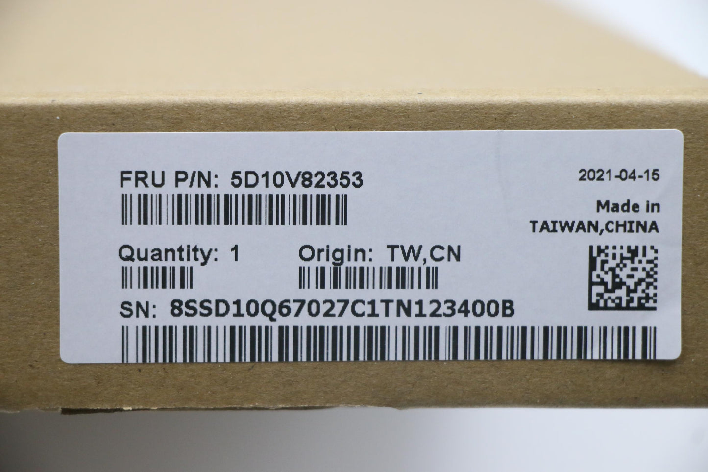 Lenovo 15.6" FHD LCD Panel, Touch, Anti-Glare, IPS, 300nit - 5D10V82353