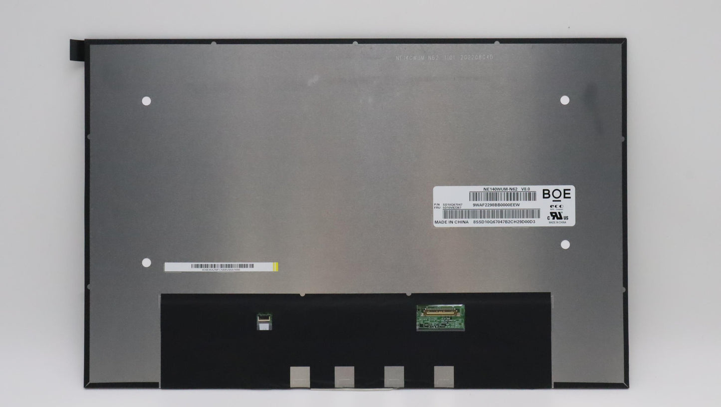 Lenovo 14" WUXGA Display, Non-Touch, Anti-Glare, 400 nits - 5D10V82367