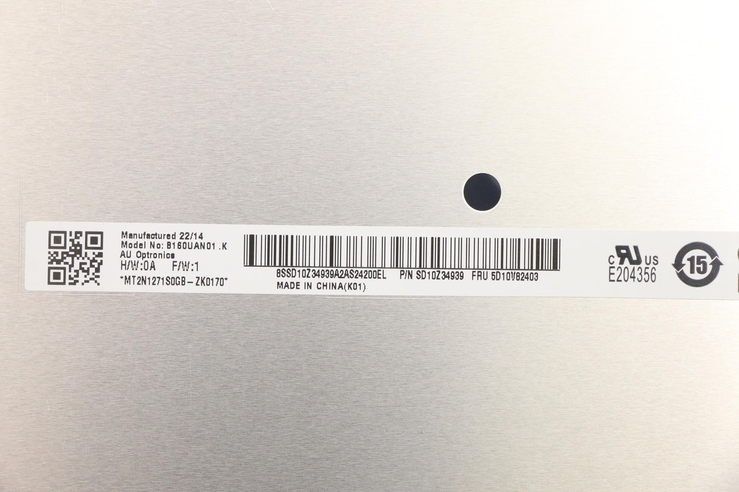 Lenovo - DISPLAY, 16", WUXGA, Anti-Glare, IPS - 5D10V82403