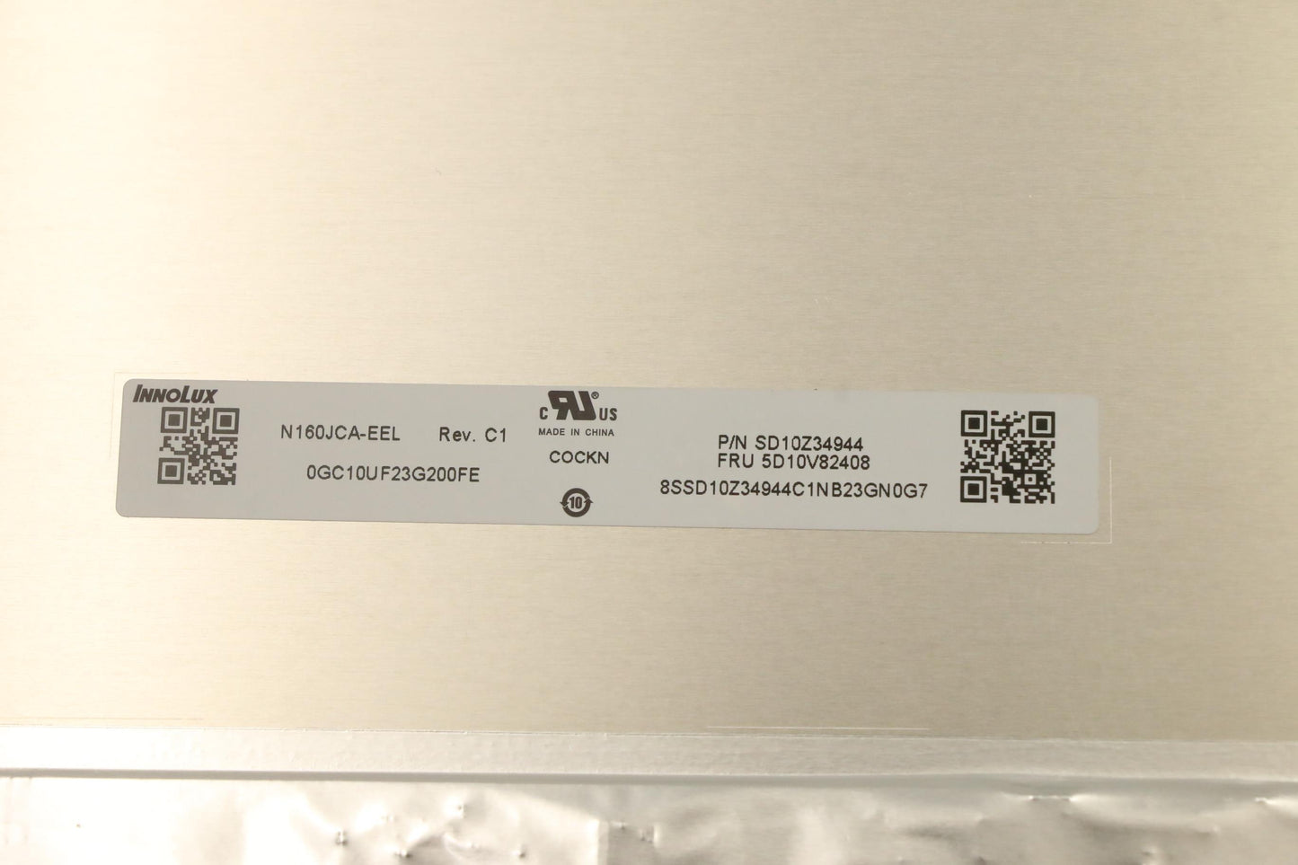 Lenovo 16" WUXGA Non-Touch Display, Anti-Glare, IPS, 300 nits, 45% NTSC - 5D10V82408