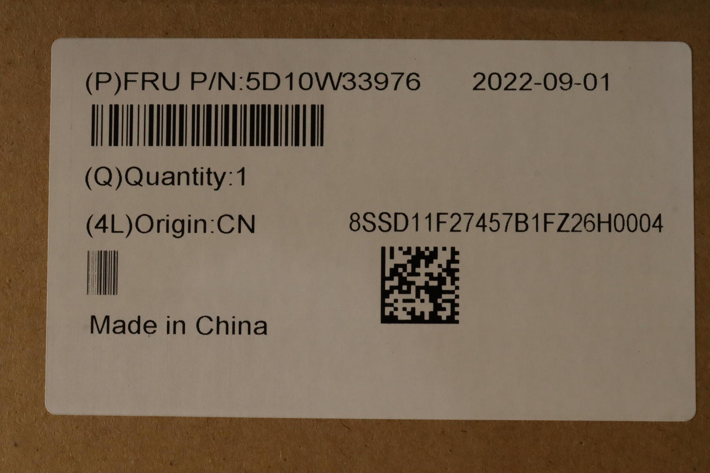 Lenovo Display Boe Mv270Qhmnv0A850Axn - 5D10W33976