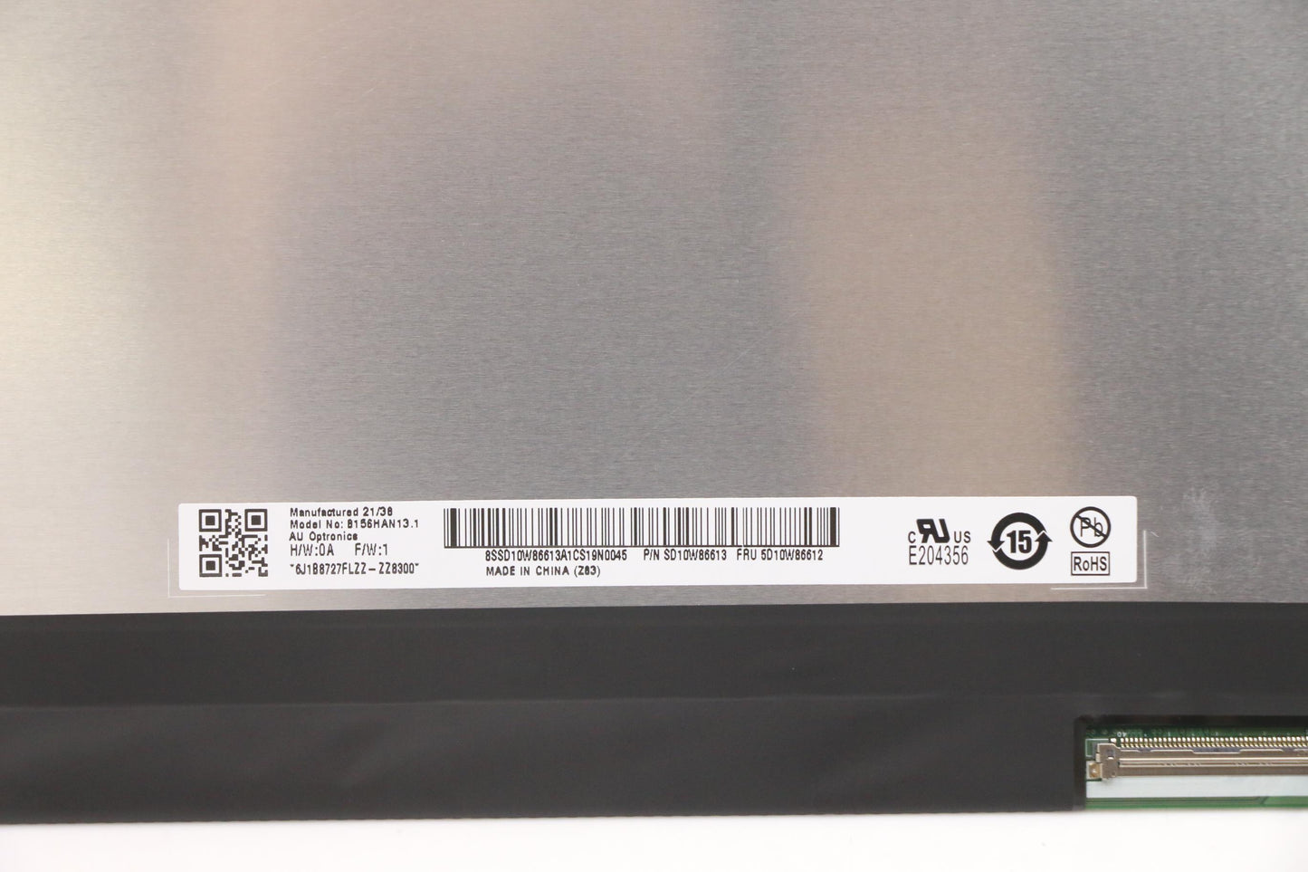 Lenovo Display Fru Au B156Han13.1 0A - 5D10W86612