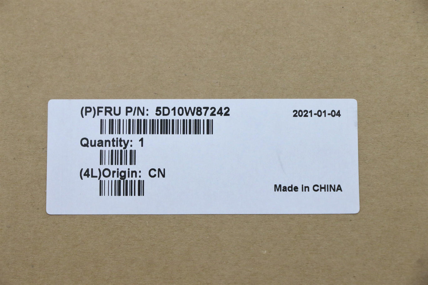 Lenovo 14" FHD Display, Anti-Glare, IPS, 300 Nits, 45% NTSC - 5D10W87242