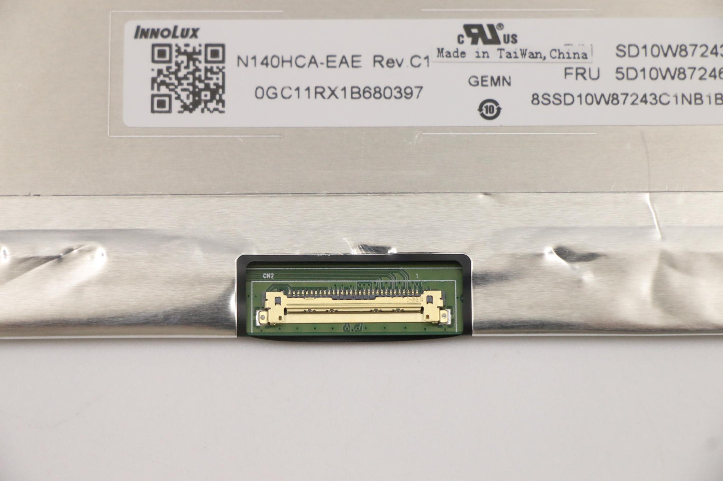 Lenovo 14" FHD Display, Non-Touch, Anti-Glare, IPS, 300 nits, 45% NTSC - 5D10W87246