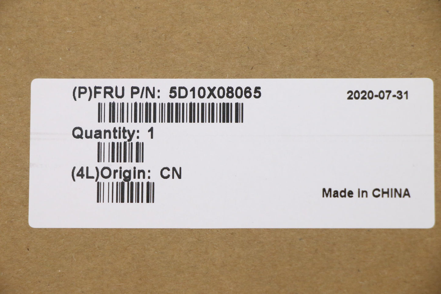 Lenovo 15.6" FHD Display, Non-Touch, Anti-Glare, IPS, 300 nits, 45% NTSC - 5D10X08065