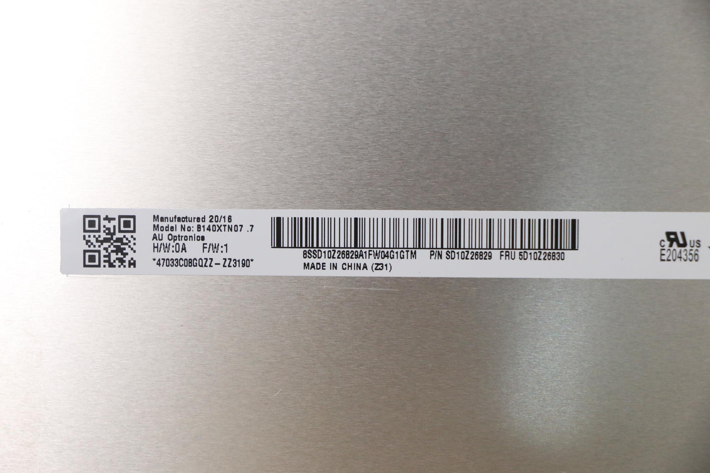 Lenovo Lcd Display - 5D10Z26830