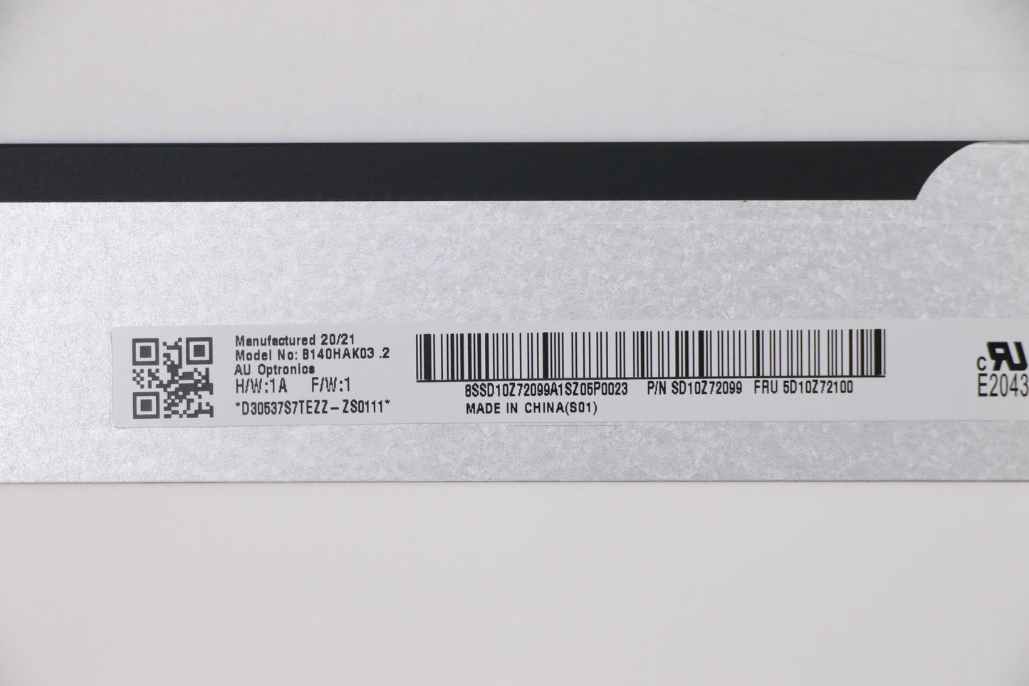 Lenovo 14" FHD Display Panel, Touch, IPS - 5D10Z72100