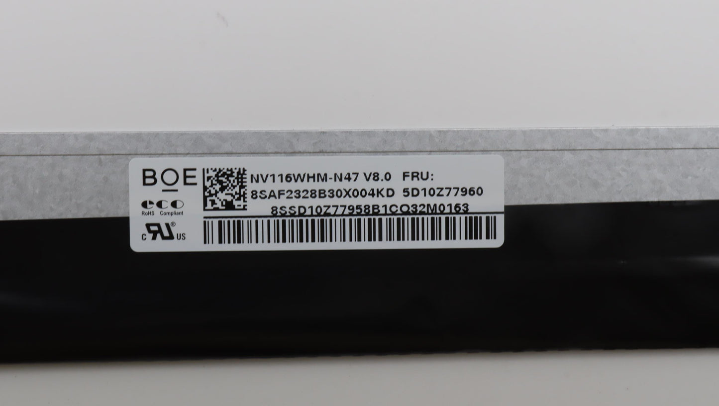 Lenovo Display Fru Boe Nv116Whm-N47 V - 5D10Z77960