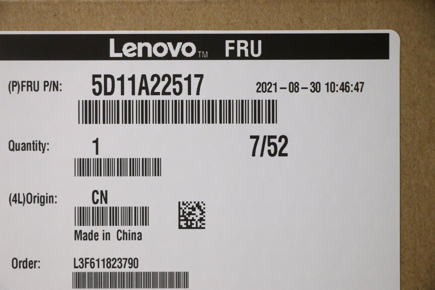 Lenovo Display, 13.3", FHD, IPS, 500 nits, ePrivacy - 5D11A22517