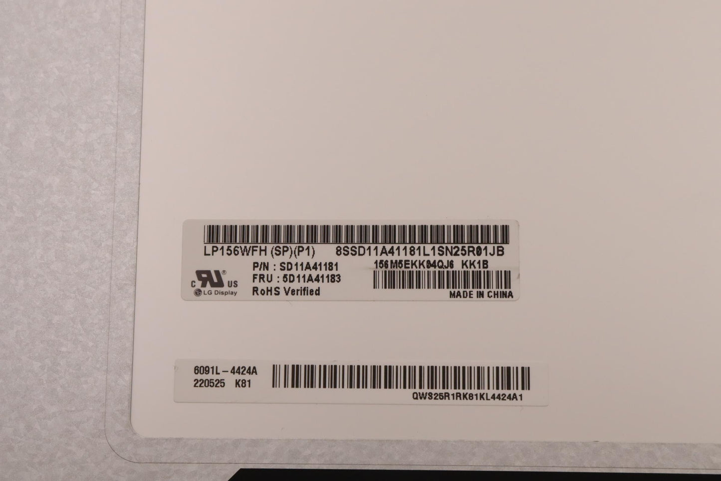 Lenovo 15.6-Inch Display, FHD, Anti-Glare - 5D11A41183