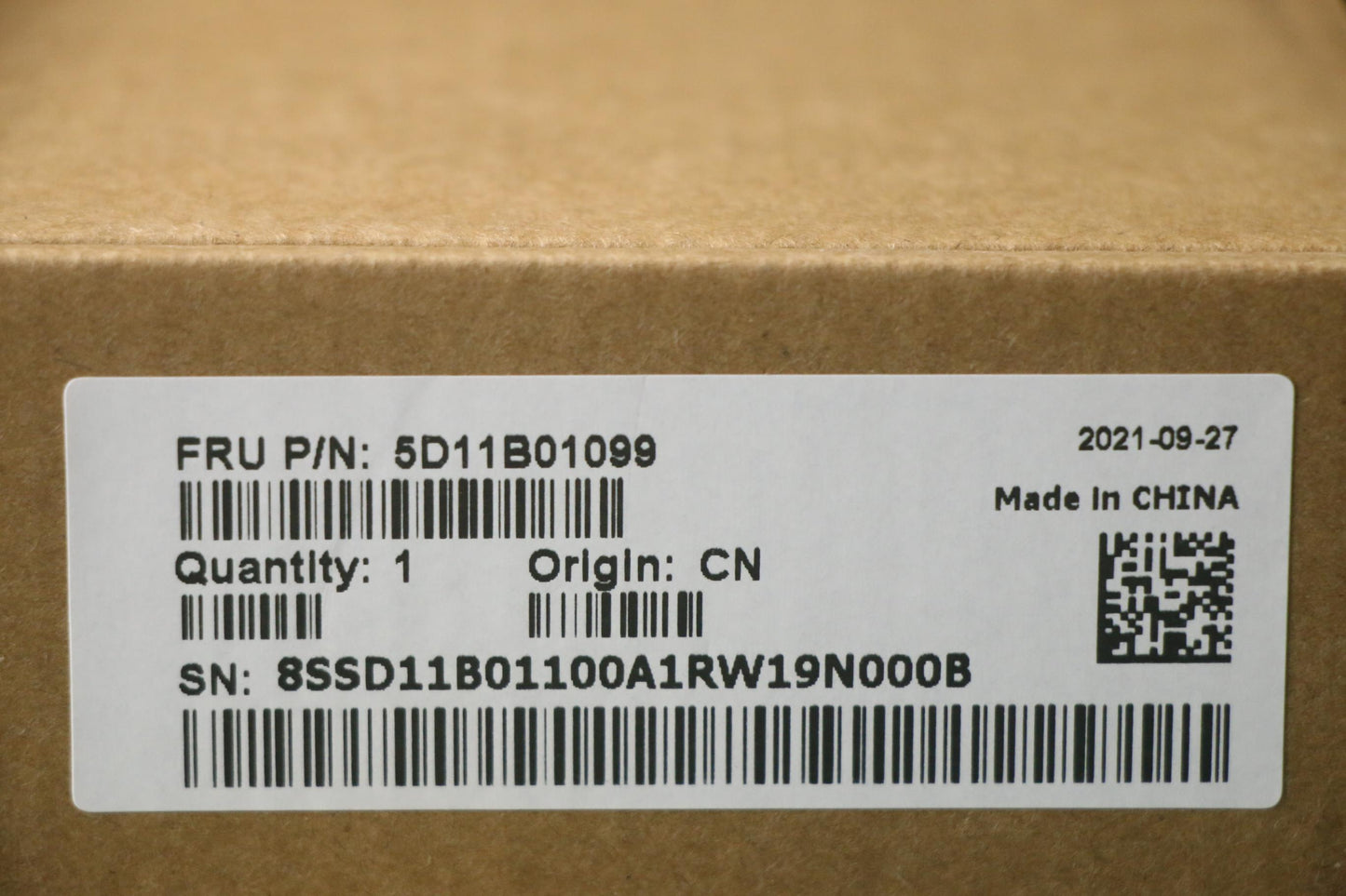 Lenovo Display Fru Au B173Rtn03.0 2A - 5D11B01099