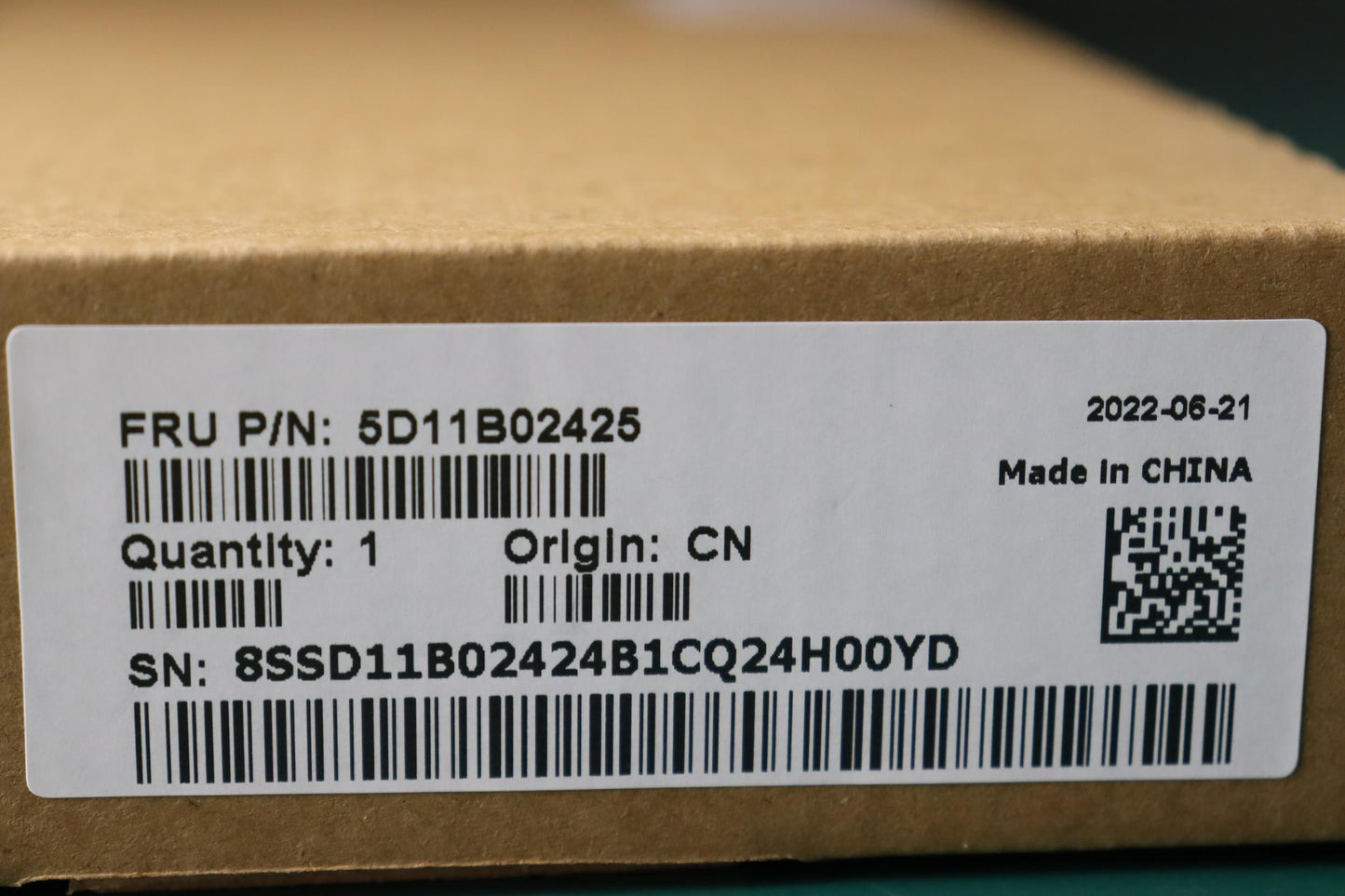 Lenovo Display Fru Bo Ne160Qdm-Ny2 V8 - 5D11B02425