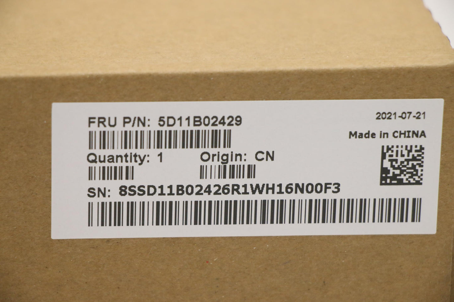 Lenovo DISPLAY, 16", WQXGA, Non-Touch, Anti-Glare, IPS, 350nit, 100% sRGB - 5D11B02429