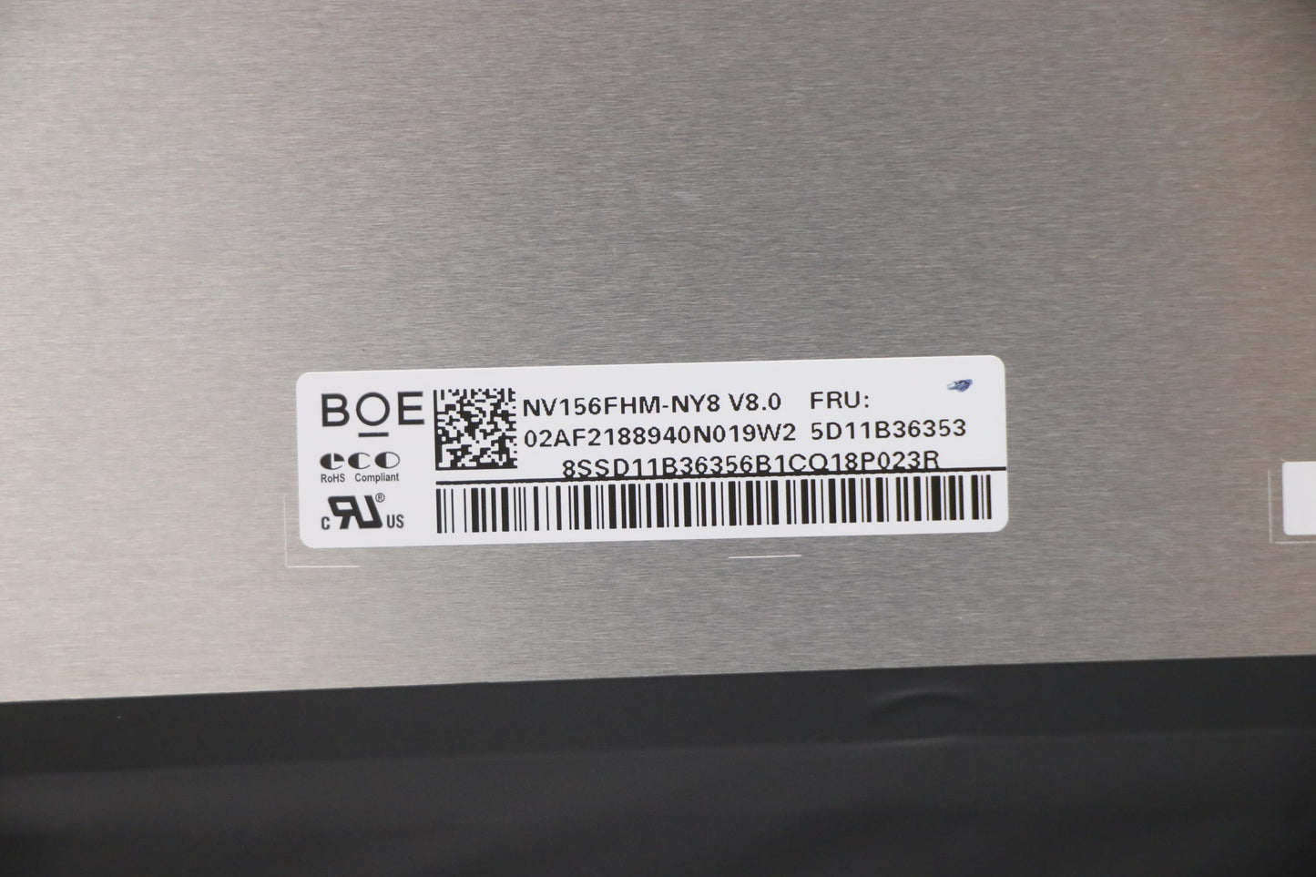 Lenovo Display Fru Boe Nv156Fhm-Ny8 V - 5D11B36353