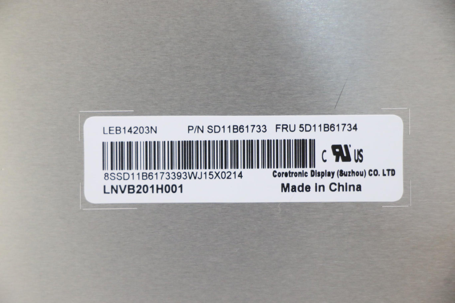 Lenovo 14" FHD Display, Touch, Anti-Glare, IPS, 500 nits, 72% NTSC, ePrivacy - 5D11B61734