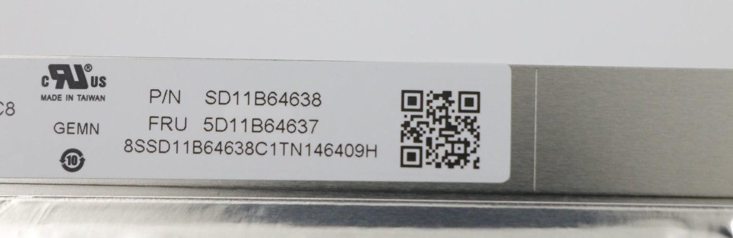 Lenovo DISPLAY, 14", FHD, Touch, Anti-Glare, IPS, 300nit, 45% NTSC - 5D11B64637