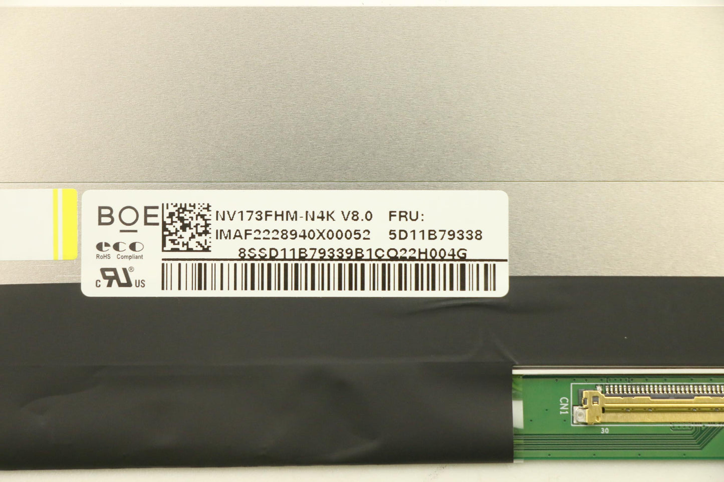 Lenovo Display Fru Bo Nv173Fhm-N4K V8 - 5D11B79338
