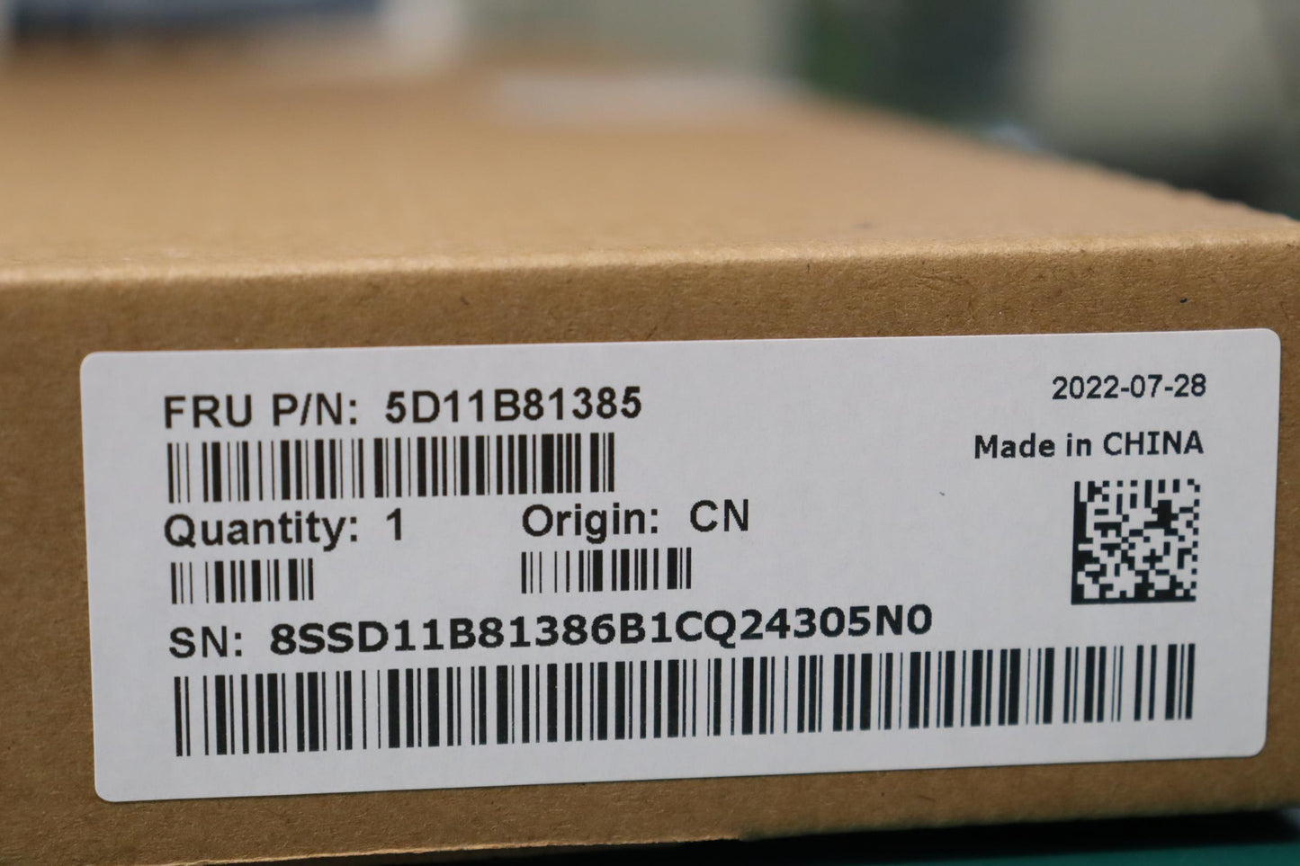 Lenovo Display, 14" FHD, Anti-Glare, TN Panel, 250nit, 45% NTSC Color Gamut - 5D11B81385