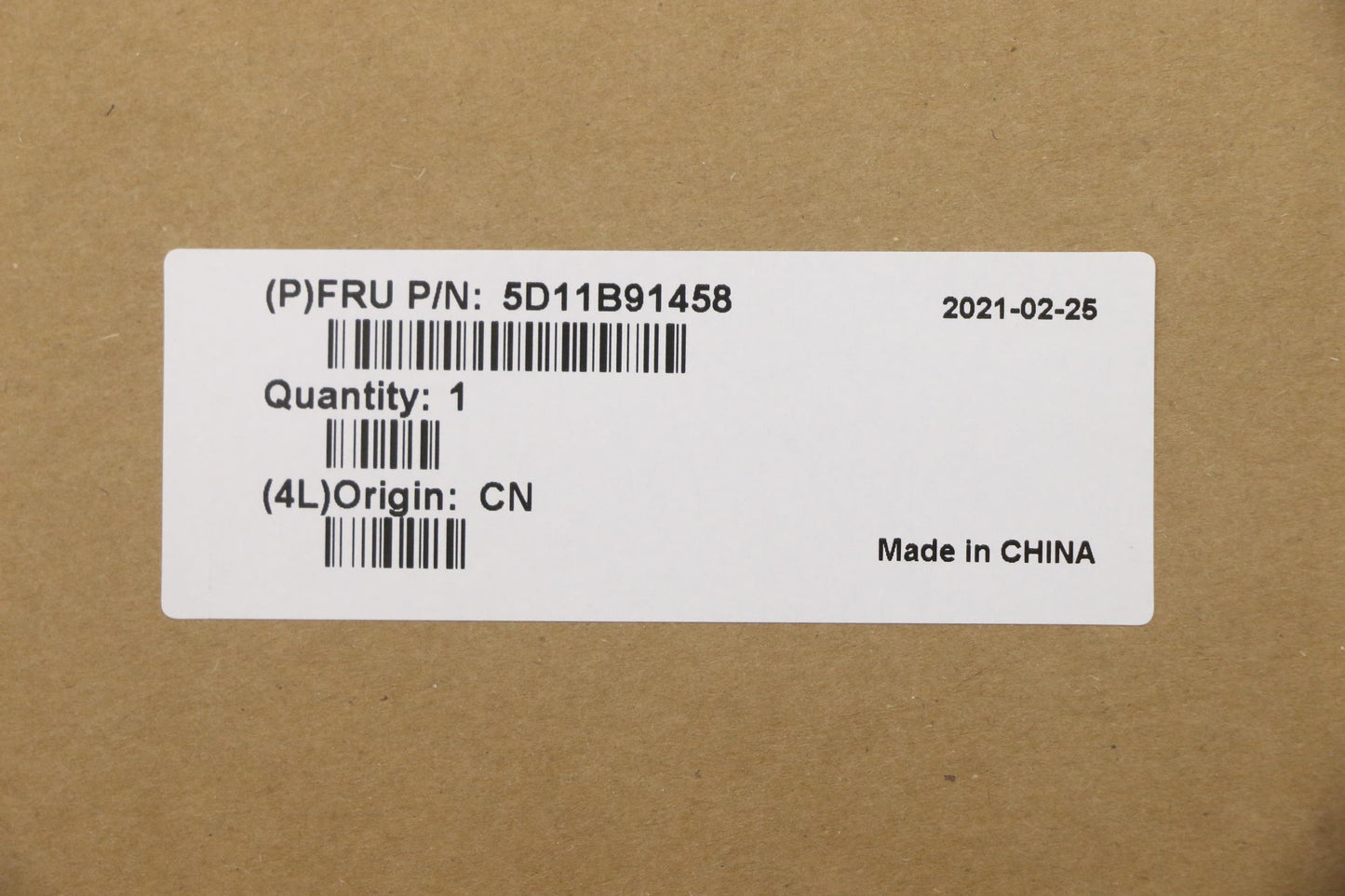 Lenovo DISPLAY, 13.3", FHD, Non-Touch, Anti-Glare, IPS, 250nit, 45% NTSC - 5D11B91458