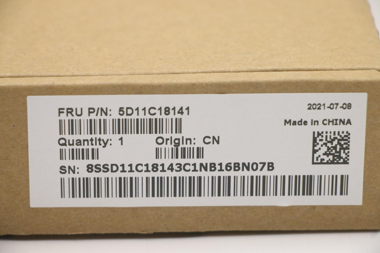 Lenovo 15.6" FHD Display, Non-Touch, Anti-Glare, IPS, 250 nits, 45% NTSC - 5D11C18141