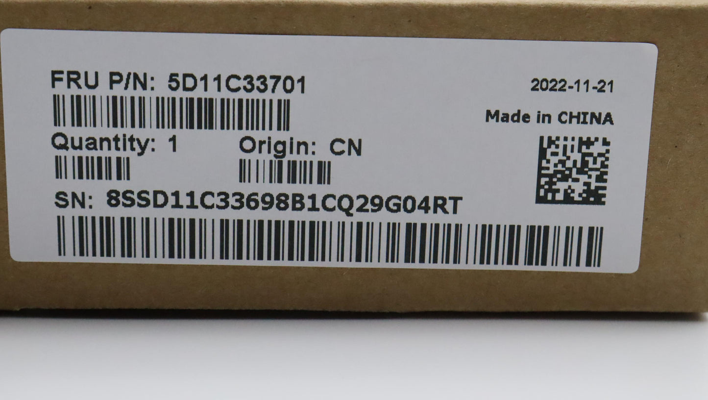 Lenovo 15.6" FHD Display, Non-Touch, Anti-Glare, IPS, 250 nits, 45% NTSC - 5D11C33701