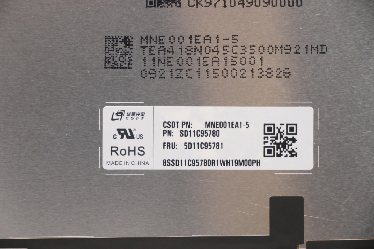 Lenovo Display Fru Csot 14.0 Uhd Ips - 5D11C95781