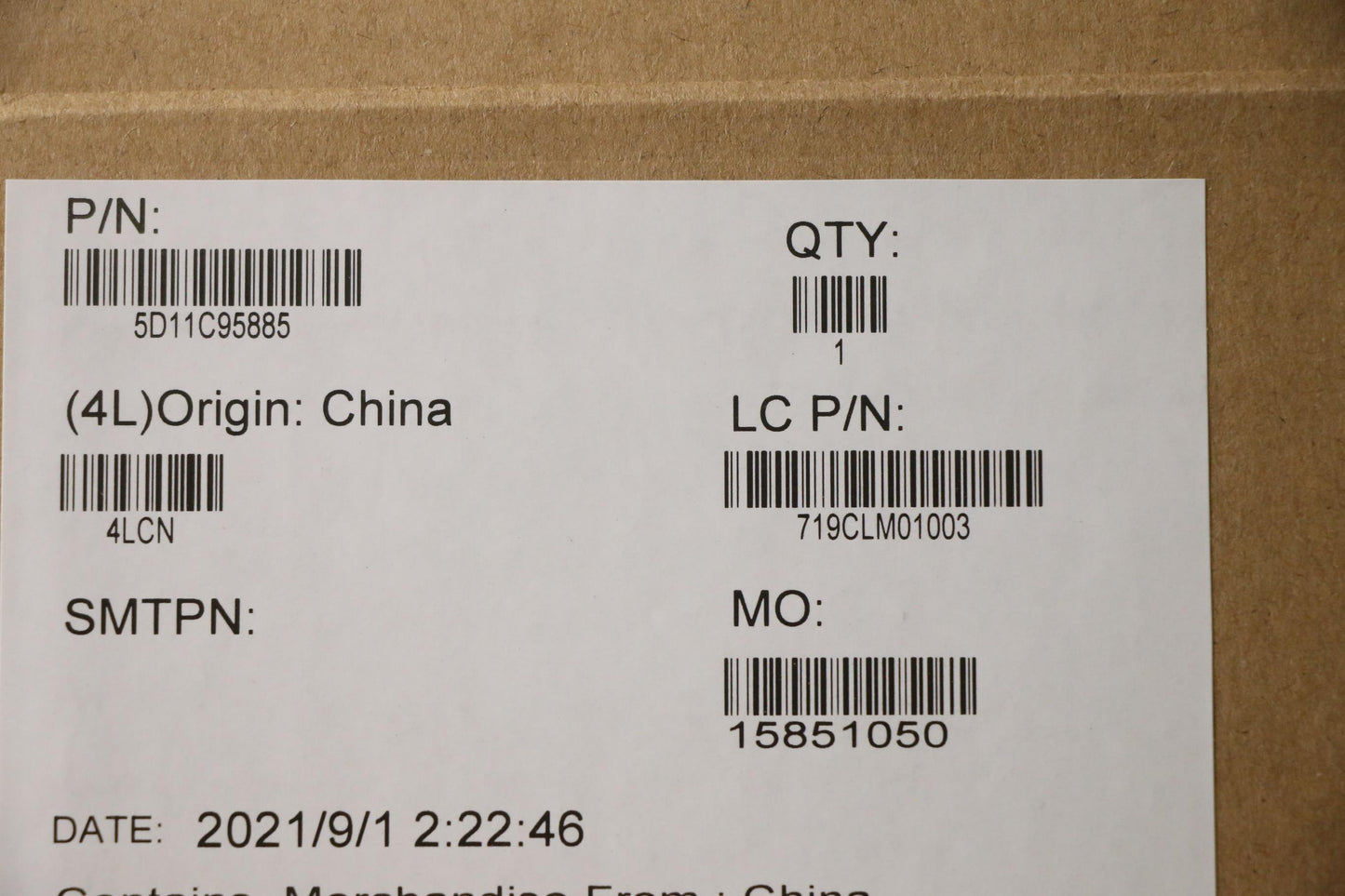 Lenovo 15.6" UHD OLED Touch Display, Color Calibration - 5D11C95885