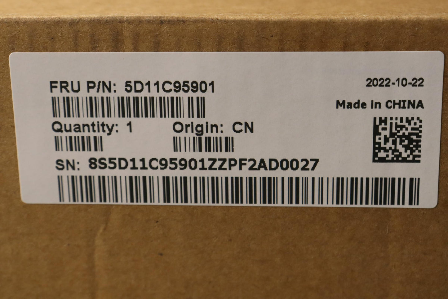 Lenovo 16" WUXGA LCD Module, Non-Touch, Anti-Glare, 100% sRGB, Color Calibration - 5D11C95901