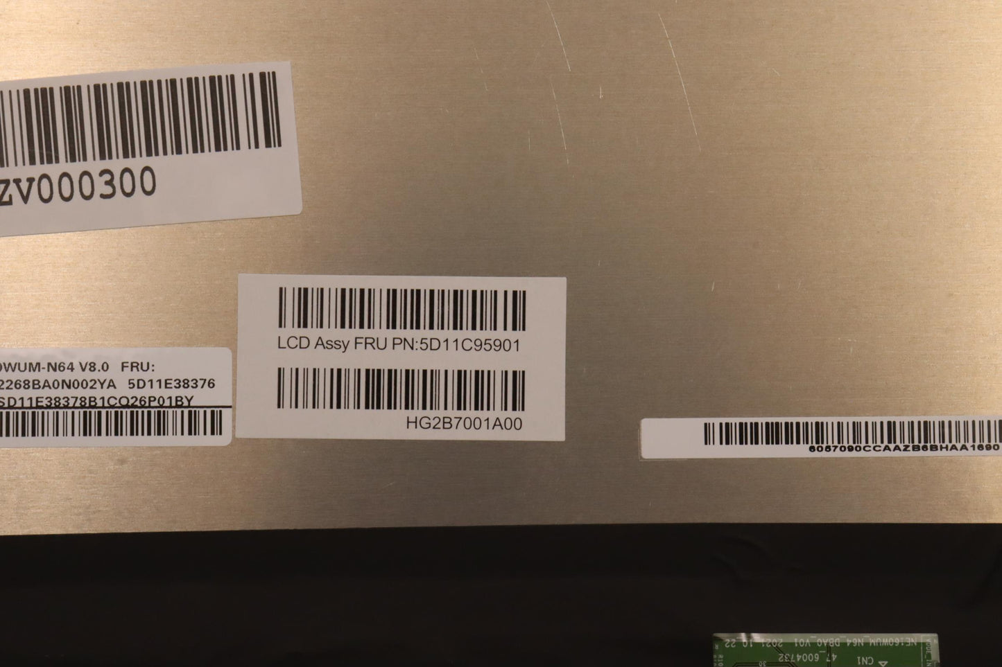 Lenovo 16" WUXGA LCD Module, Non-Touch, Anti-Glare, 100% sRGB, Color Calibration - 5D11C95901