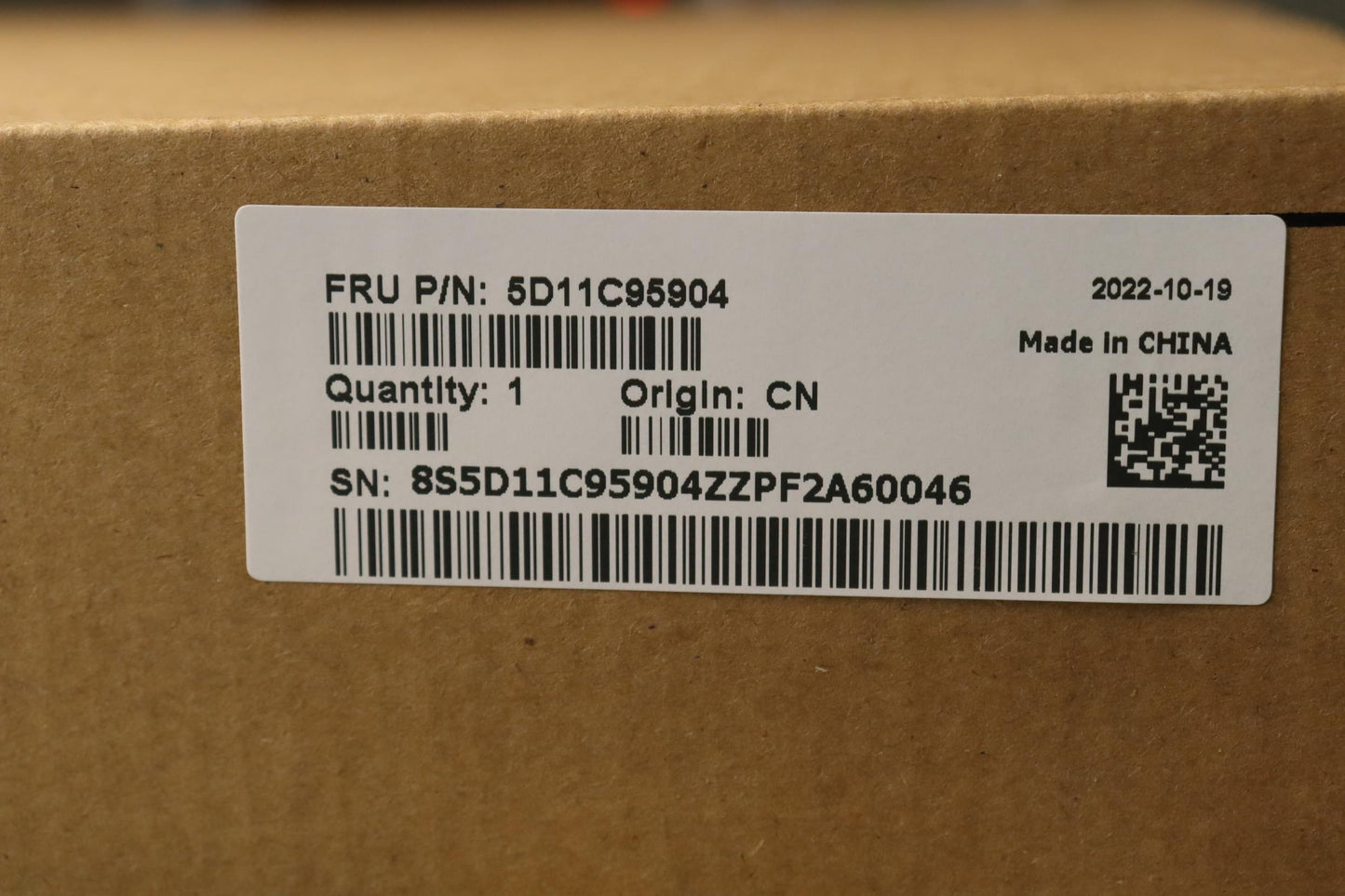 Lenovo 16" WQXGA LCD Module, Non-Touch, Anti-Glare, IPS, 400nit, 100% sRGB - 5D11C95904