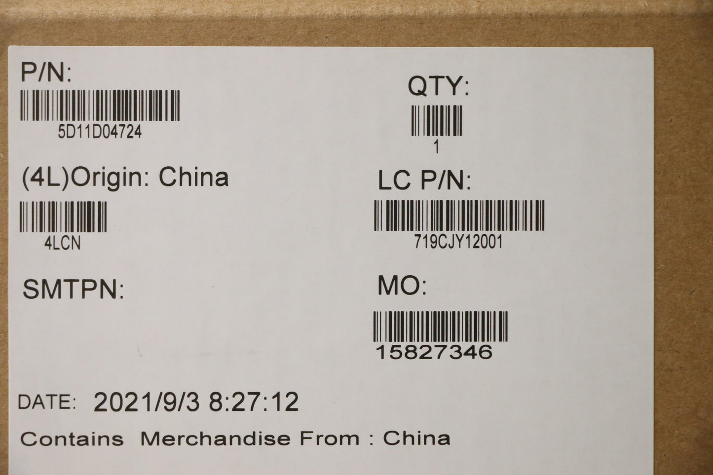 Lenovo Display Fru 16 2.5K Ips Ag Wqx - 5D11D04724