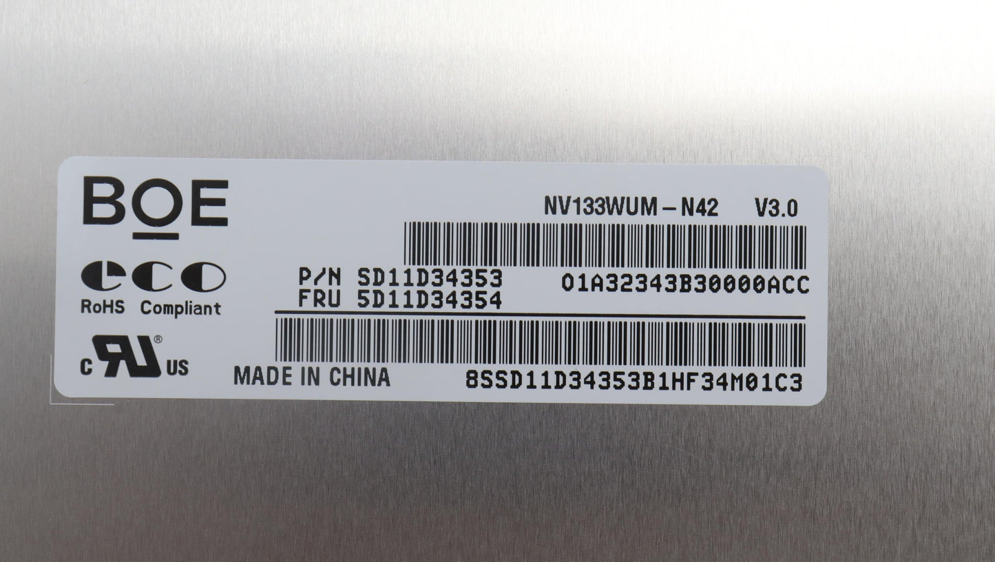 Lenovo Display Fru Boe 133 Wuxga Ips - 5D11D34354