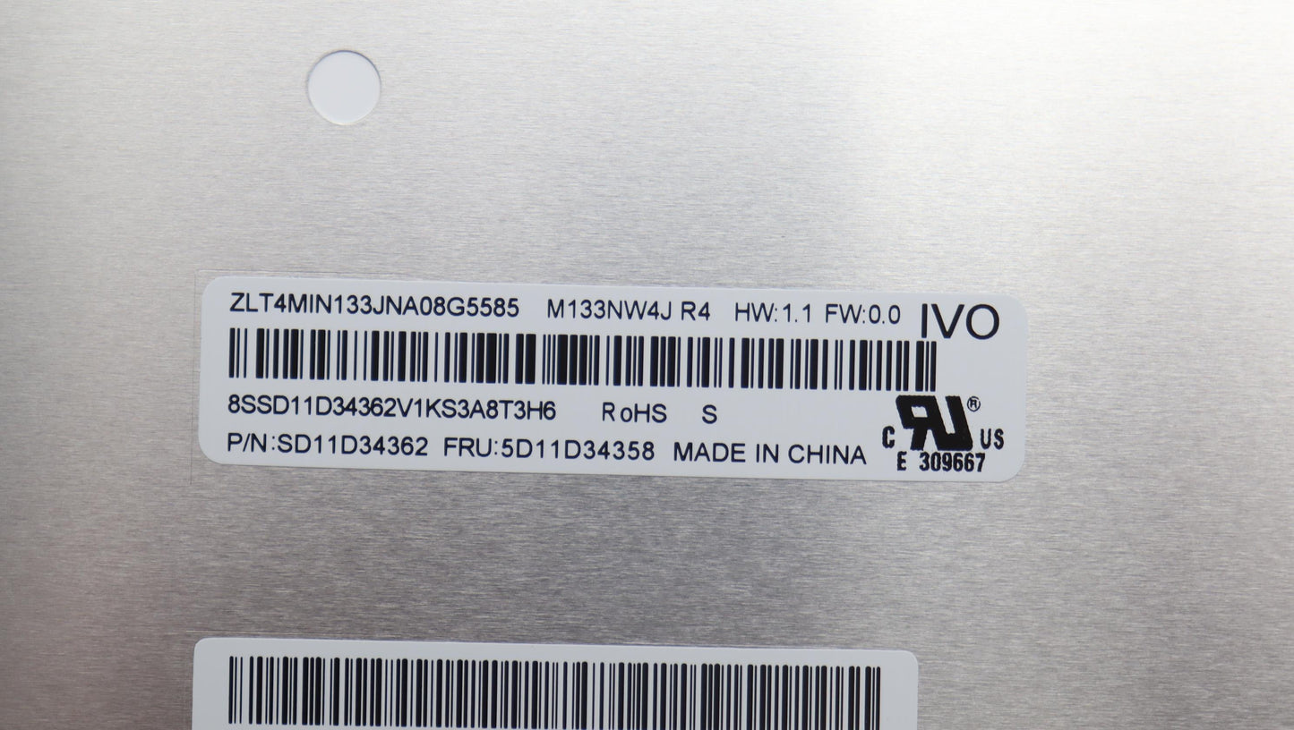 Lenovo Display Fru Ivo 133 Wuxga Ips - 5D11D34358