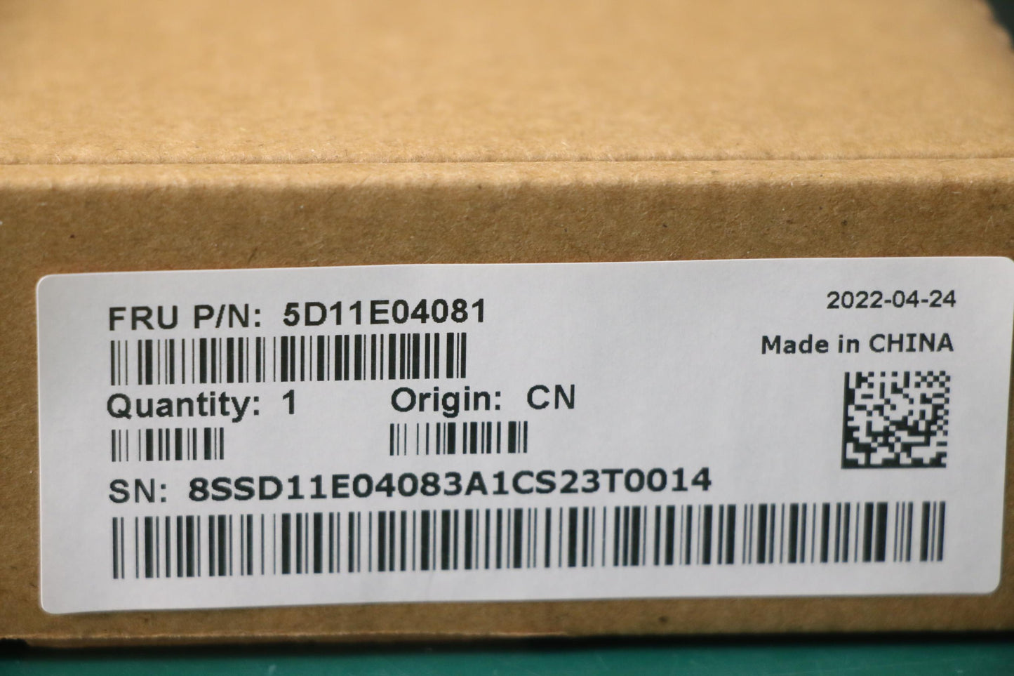 Lenovo 15.6" FHD Display, Touch, Anti-Glare, IPS, 300 nits, 45% NTSC - 5D11E04081