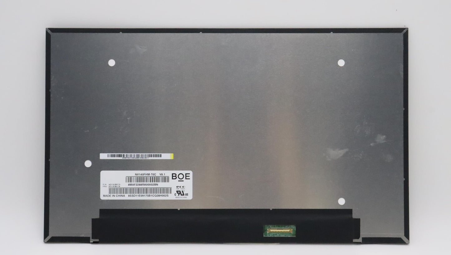 Lenovo (5D11E09176) 14" FHD LCD Panel, Touch, Anti-Glare, IPS, 300nit, 45% NTSC