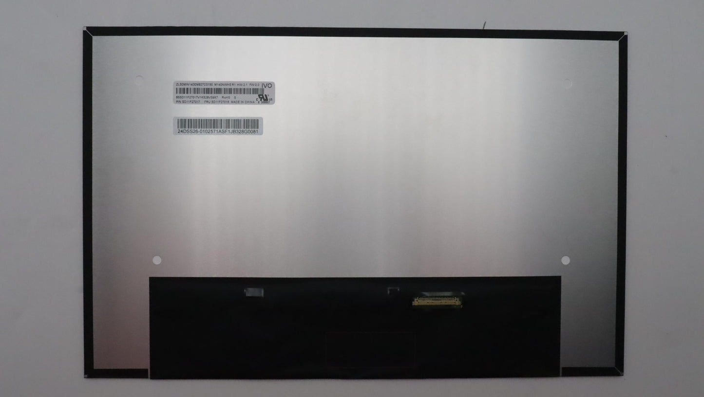 Lenovo Display Fru Ivo M140Nwhe R1 21 - 5D11F27016