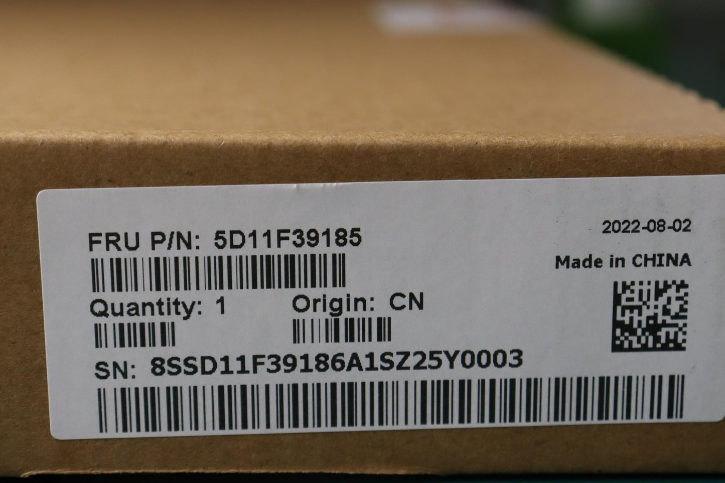 Lenovo Display Fru Auo B140Hak036 1A - 5D11F39185