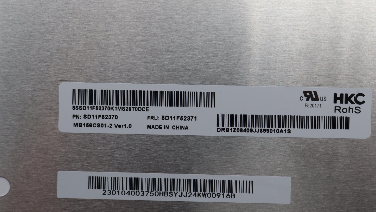 Lenovo Display Fru Hkc Mb156Cs012 V10 - 5D11F52371