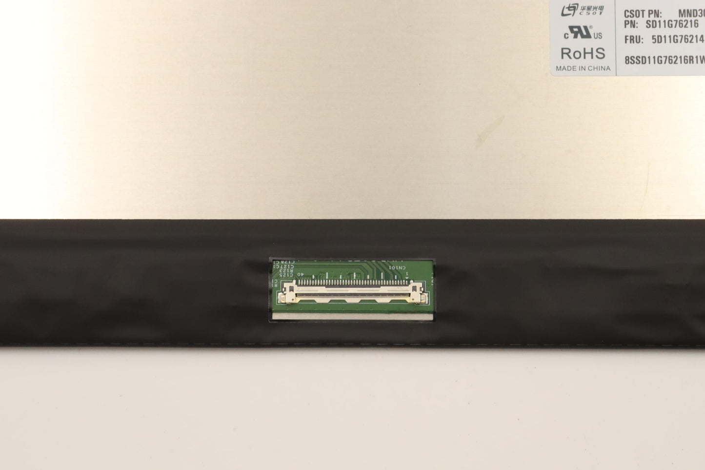 Lenovo 13.3" WQXGA Display, Non-Touch, Anti-Glare, IPS, 400 nits, 110% sRGB - 5D11G76214