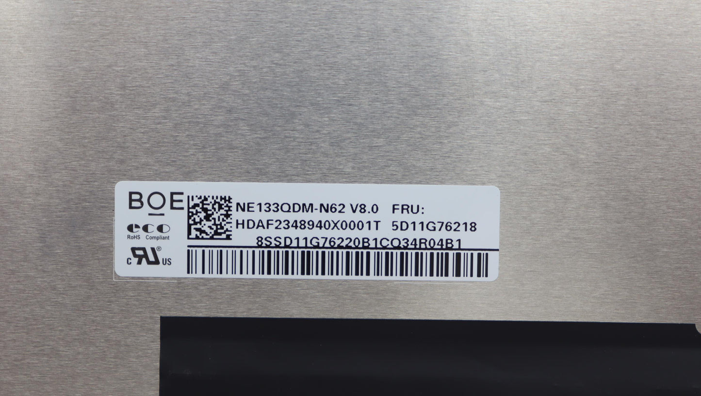Lenovo Display Fru Ne133Qdm-N62 V8.0 - 5D11G76218