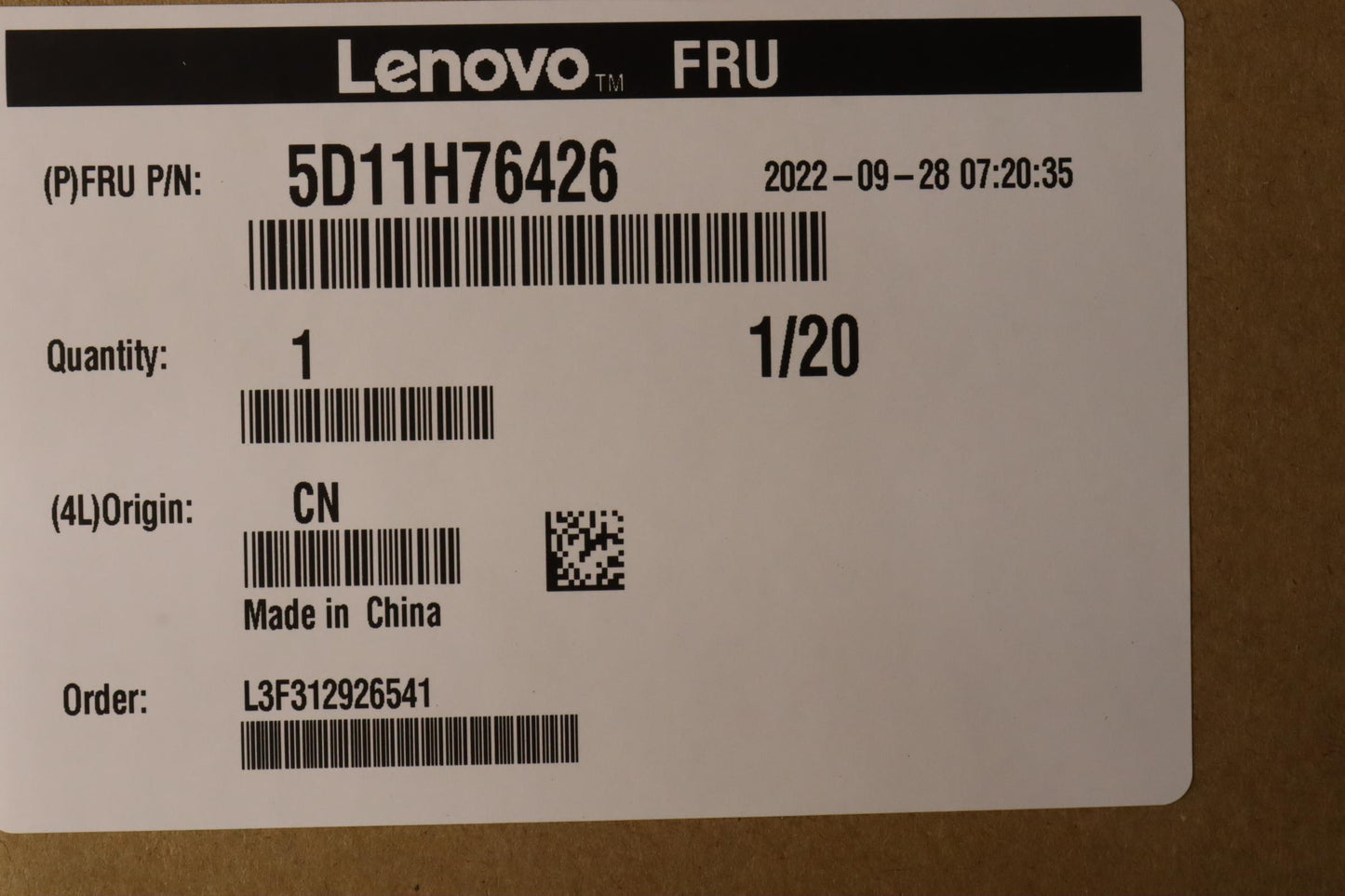 Lenovo Display Coretronic 133 Ep Ag - 5D11H76426