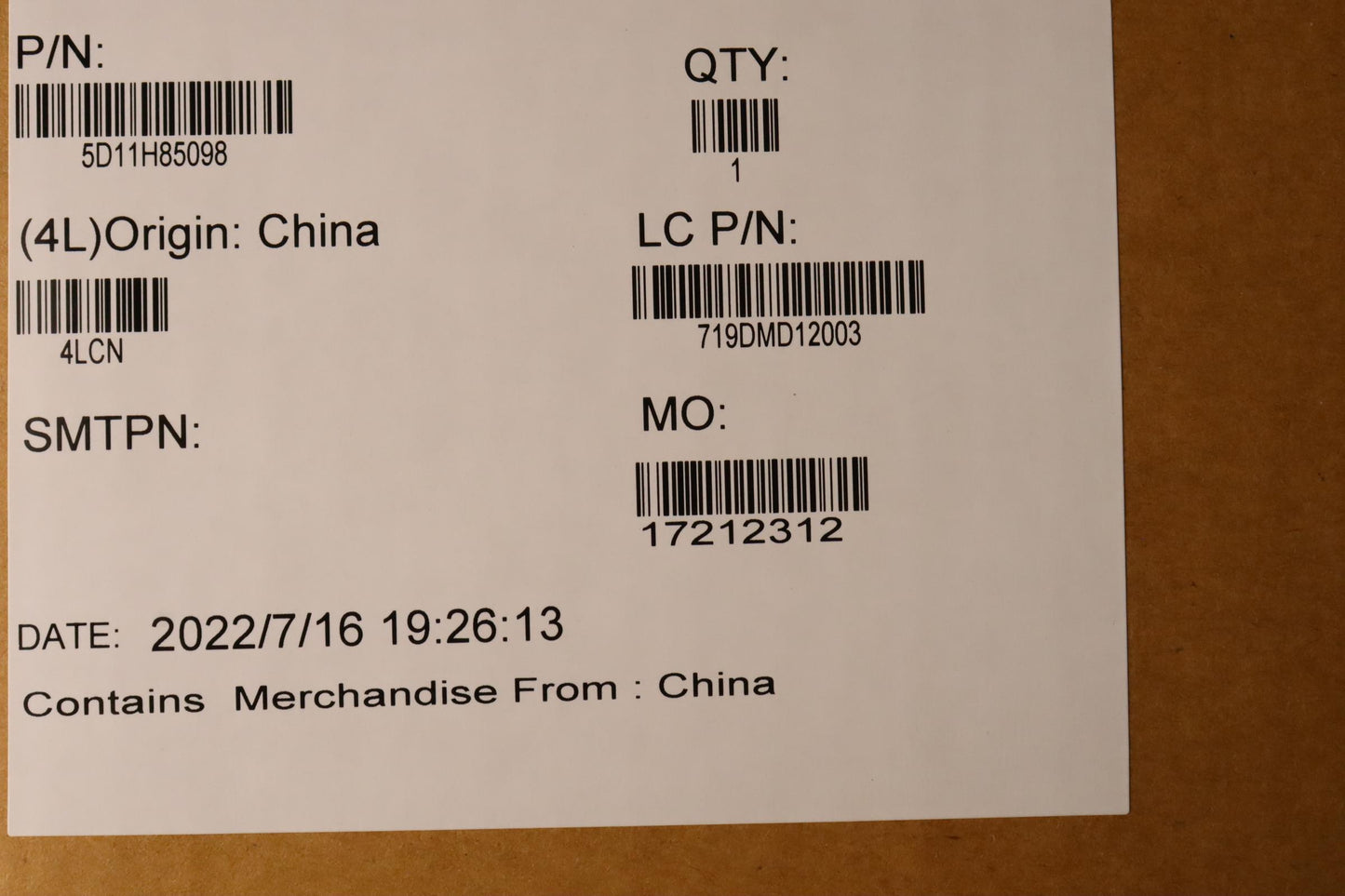 Lenovo Display Fru Nv140Drmn62 14Wux - 5D11H85098