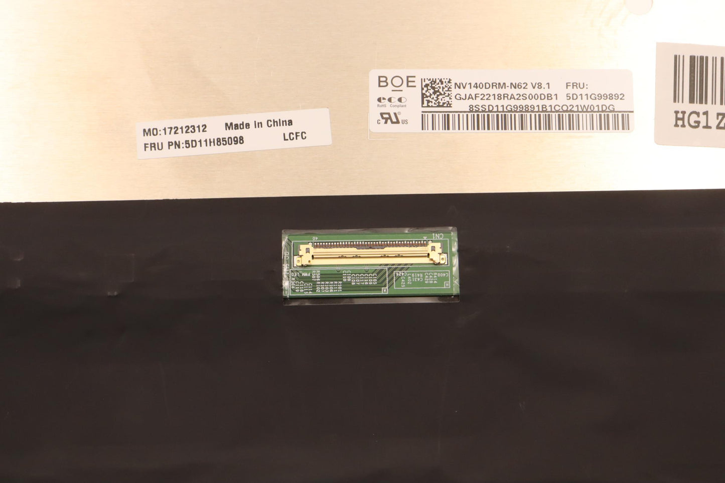 Lenovo Display Fru Nv140Drmn62 14Wux - 5D11H85098