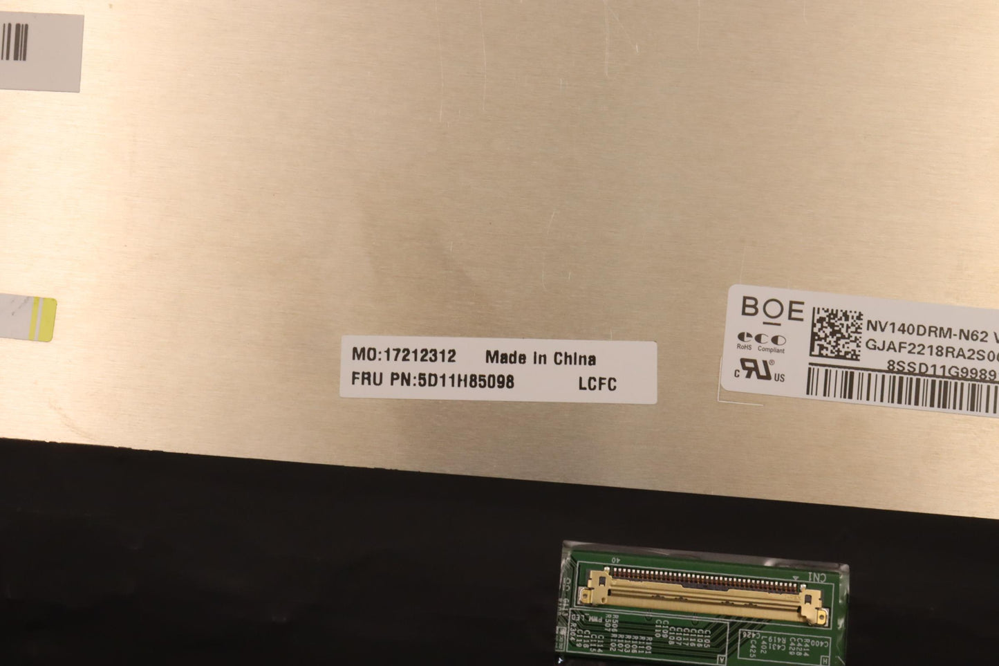 Lenovo Display Fru Nv140Drmn62 14Wux - 5D11H85098