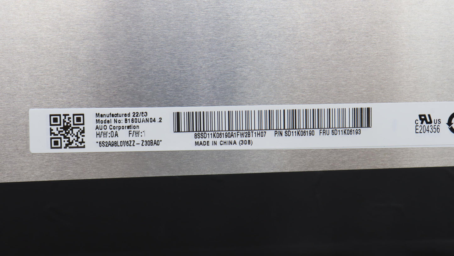 Lenovo 16" WUXGA Display - 5D11K06193