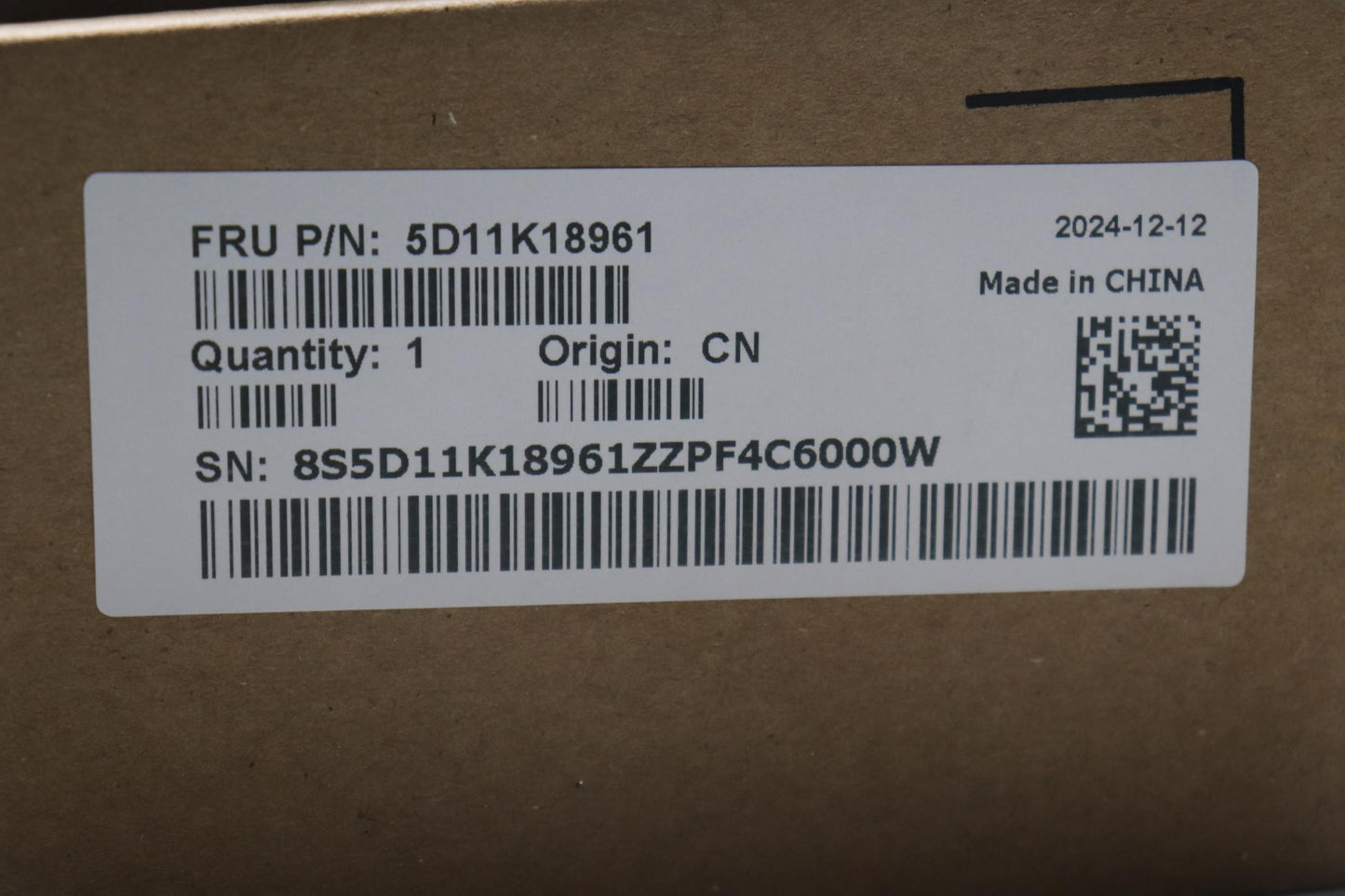 Lenovo Display Fru Cso Csomng007Za1-1 - 5D11K18961