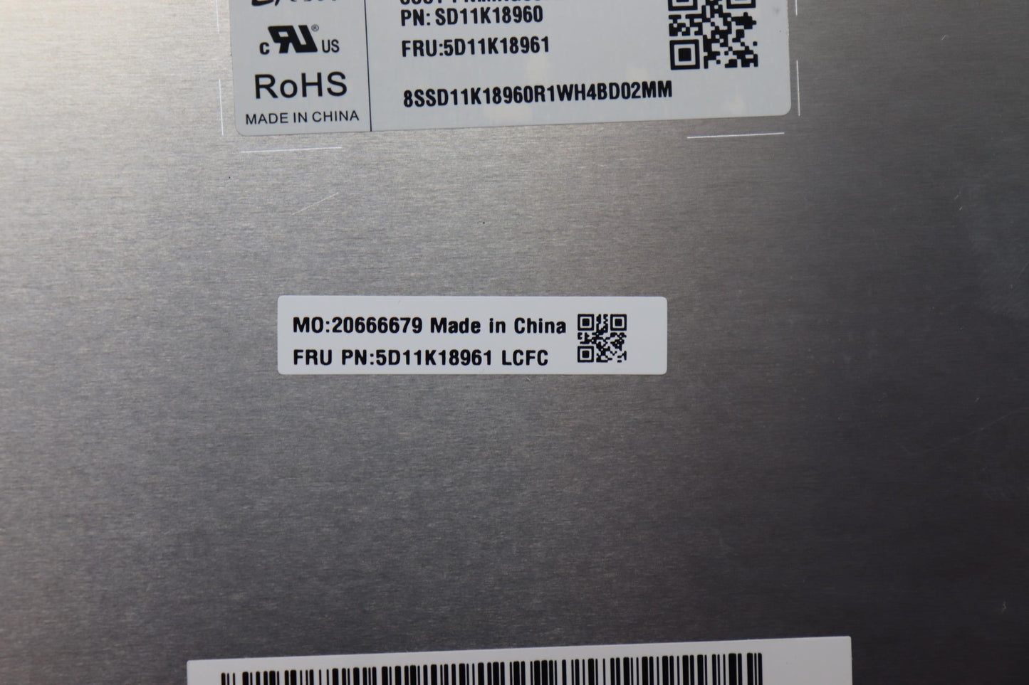 Lenovo Display Fru Cso Csomng007Za1-1 - 5D11K18961